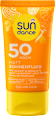 fluid na opalování matující SPF50 SUNDANCE