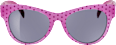 Detské slnečné okuliare - ružové s bodkami SUNDANCE