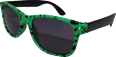 Sonnenbrille Junior grün-schwarz gemustert SUNDANCE