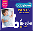 Éjszakai bugyipelenka XL, 6-os méret, 18-30 kg babylove