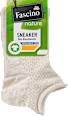 Sneakersocken mit Struktur & Rollrand beige Gr. 35-38 Fascino