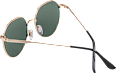 Sonnenbrille gold mit Metallrahmen  SUNDANCE