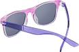 Sonnenbrille Junior pink und violett transparent SUNDANCE