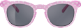 Sonnenbrille Kids rosa Gestell mit weißen Punkten & runde Gläser SUNDANCE