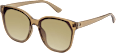 Sonnenbrille Damen hellbraun transparent SUNDANCE
