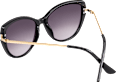 Sonnenbrille Cateye schwarz/gold SUNDANCE