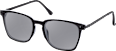 Sonnenbrille schwarz & weiß SUNDANCE
