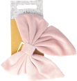 Patentspange rosa mit Schleife  SHE