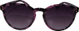 Sonnenbrille Erwachsene lila & schwarz gemustertes Gestell SUNDANCE