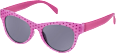 Detské slnečné okuliare - ružové s bodkami SUNDANCE