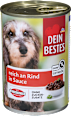 Karma mokra dla psa z wołowiną w sosie Dein Bestes