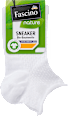 Sneakersocken mit Struktur & Rollrand weiß Gr. 39-42 Fascino