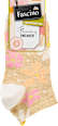 Sneakersocken mit Fersenmotiv Blume beige Gr. 39-42 Fascino
