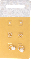 Ohrstecker-Set Perlen und Schmetterling SHE