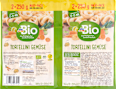 Bio tortelini z zelenjavnim polnilom - maxi pakiranje dmBio