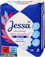 Szárnyas egészségügyi betét, extra hosszú, Skin Comfort Night Plus Jessa