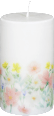 Stearinska sveča z nežnimi cvetličnimi motivi Profissimo