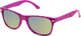 Detské slnečné okuliare - ružové s farebným motívom SUNDANCE
