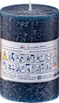 Kerze rustik 100/68 dark navy Profissimo