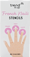 Stencil per French manicure  trend !t up