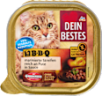 Nassfutter Katze reich an Pute, BBQ Dein Bestes