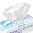 Vlhčené utierky s 99 % vody babylove