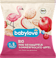 Babysnack Reiswaffeln Sommerfrüchte Apfel, ab dem 8.Monat babylove