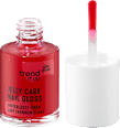 Lak za nohte Jelly Care Gloss, 010 Bright Berry Red trend !t up