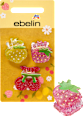 Haarklammern Erdbeere, Zitrone, Kirsche ebelin