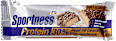 Baton proteic 30% caramel, crocant Sportness