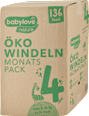 Ekologické plienky - veľ. 4 maxi (8-14 kg) Monats Pack babylove nature