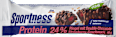 Proteinriegel 24%, Double Chocolate Strawberry Geschmack Sportness