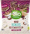 Mini Schokoreiswaffel Kokos Zartbitter dmBio
