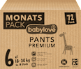 Premium pelene gaćice xl, vel. 6 (18 - 30 kg) babylove