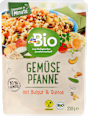 Fertiggericht, Gemüsepfanne mit Bulgur & Quinoa dmBio