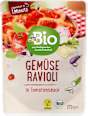 Italijanski ravioli s povrćem u umaku od paradajza dmBio