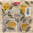 Servietten "Zitrone" aus Recyclingmaterial (33x33cm) Profissimo