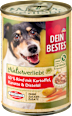 Nassfutter Hund mit Rind, Kartoffel, Karotte & Distelöl, Naturverliebt Dein Bestes