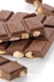 Barretta di cioccolato al latte con nocciole intere dmBio