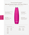 MicroCurrent Face-Lift Pen 6 in 1 Magenta GESKE 