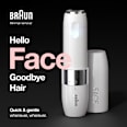 Gesichtshaarentferner, Mini Hair Remover FS1000 Braun