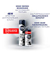 Antitranspirant Deo Roll-On Black and White Invisible Clear NIVEA MEN