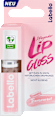Lipgloss pflegend Transparent Labello