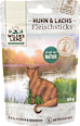 Katzenleckerli Fleischsticks Huhn & Lachs Wildes Land