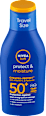 protect & moisture mléko hydratační s SPF50+ NIVEA SUN