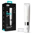 Mini zastrihávač chĺpkov Hello Body Goodbye Hair BS1000 Braun