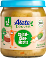 Menü Spinat-Käse-Risotto ab 1 Jahr Alete bewusst