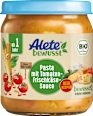 Menü Pasta mit Tomaten-Frischkäse-Sauce ab 1 Jahr Alete
