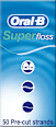 Zubná niť Superfloss, predstrihaná Oral-B