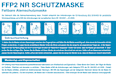 FFP2 NR Atemschutzmaske Wizard